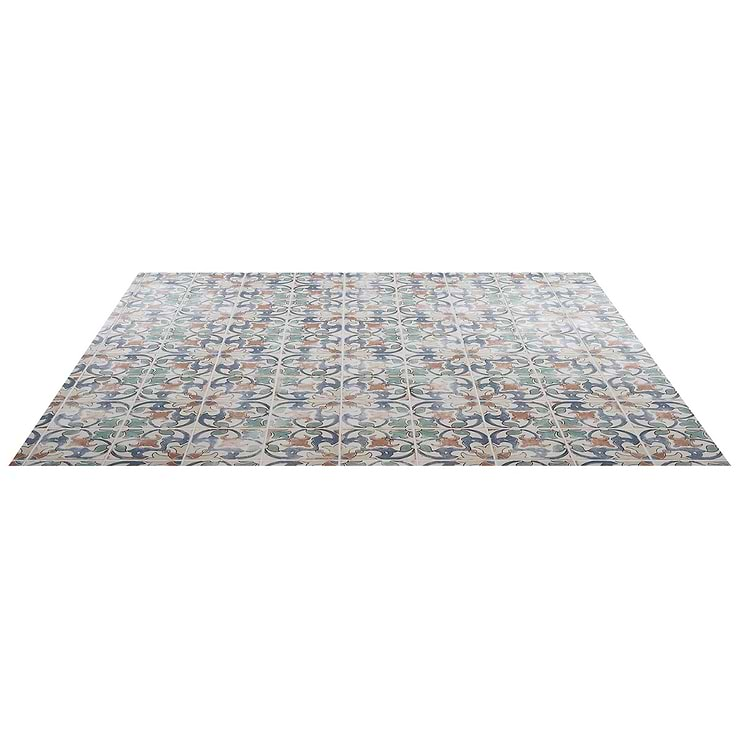 Paula Purroy Talia Fiesta Multicolor 5x5 Matte Ceramic Tile