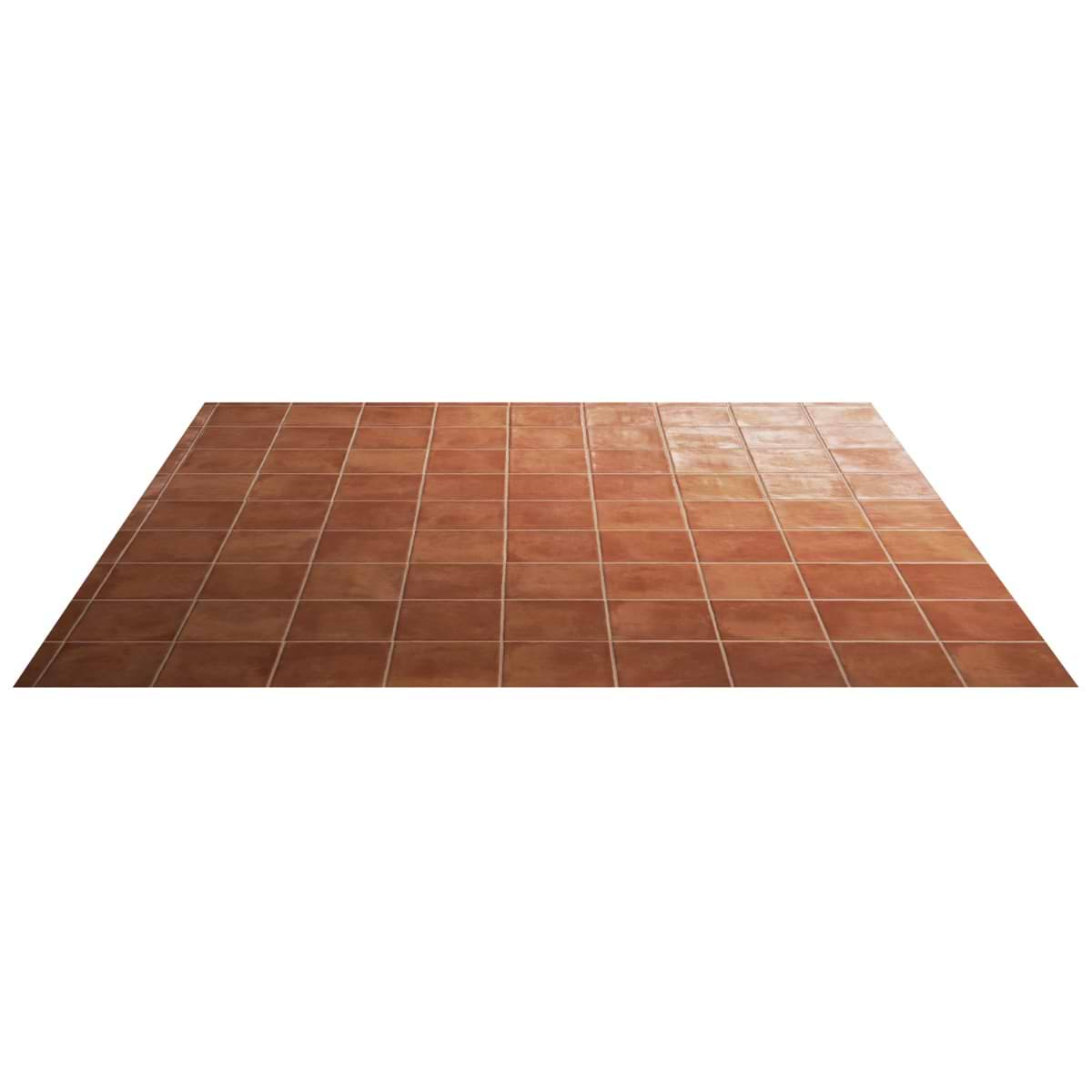 Talia Terracotta 5x5 Matte Ceramic Tile by Paula Purroy