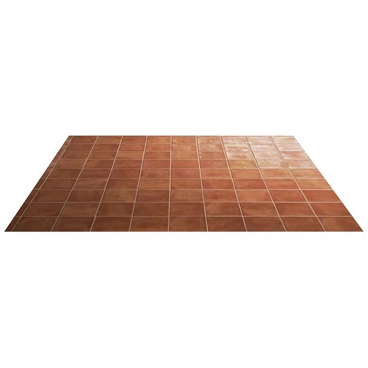 Paula Purroy Talia Terracotta 5x5 Matte Ceramic Tile