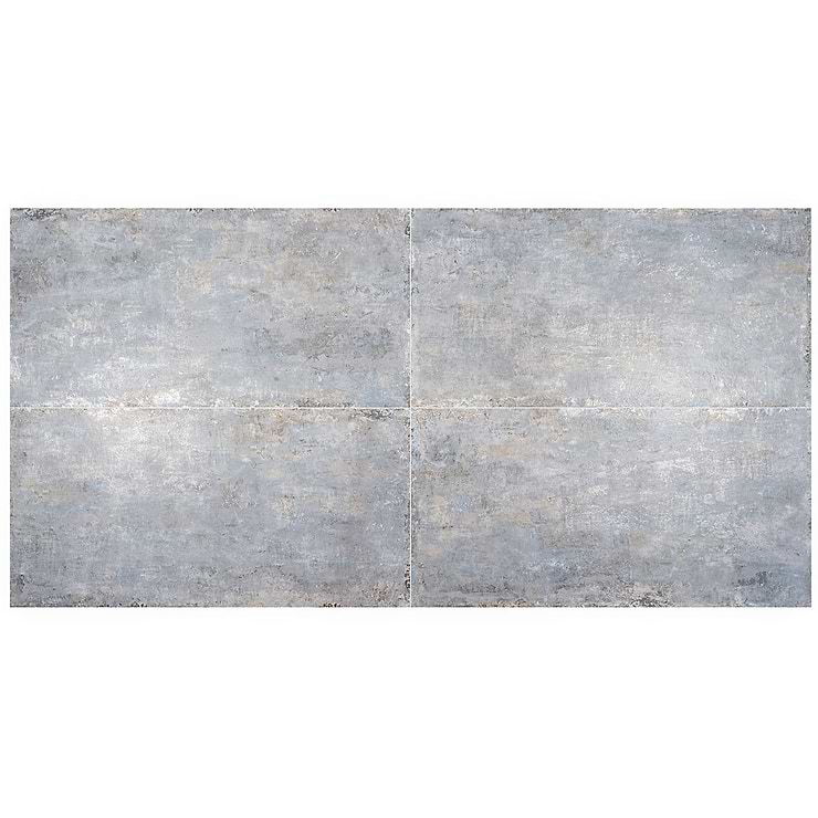 Portrait Ocean Blue 24x48 Matte Porcelain Tile