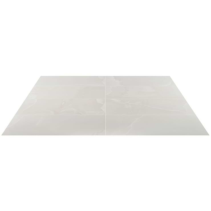 DreamStone Aztec Onyx Bianco 12x24 Polished Porcelain Tile