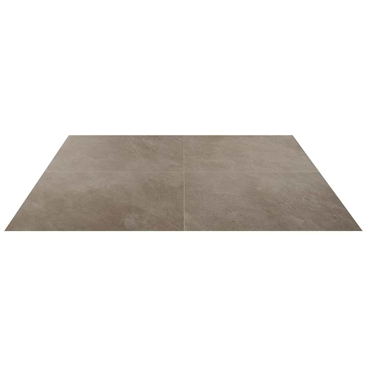 Era Caramel Brown 24x48 Limestone Look Matte Porcelain Tile