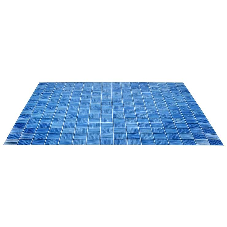 Bimini Azure 3x3 Polished Glass Mosaic