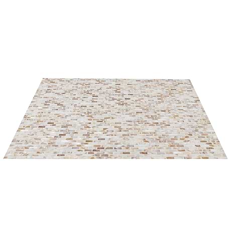 South Seas Pearls 1/2x1 Mini Brick Pattern Polished Mosaic Tile