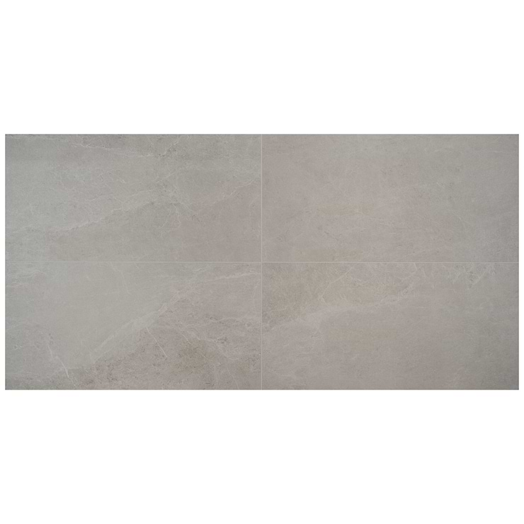 ZenTech Chalk White 24x48 Matte Porcelain Tile