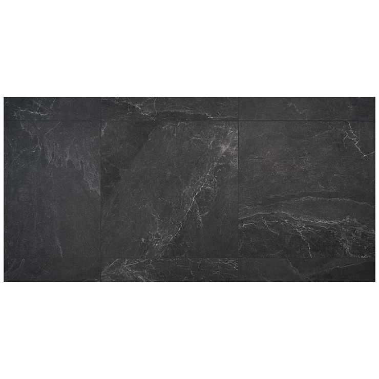 ZenTech Graphite Gray 36x36 Matte Porcelain Tile