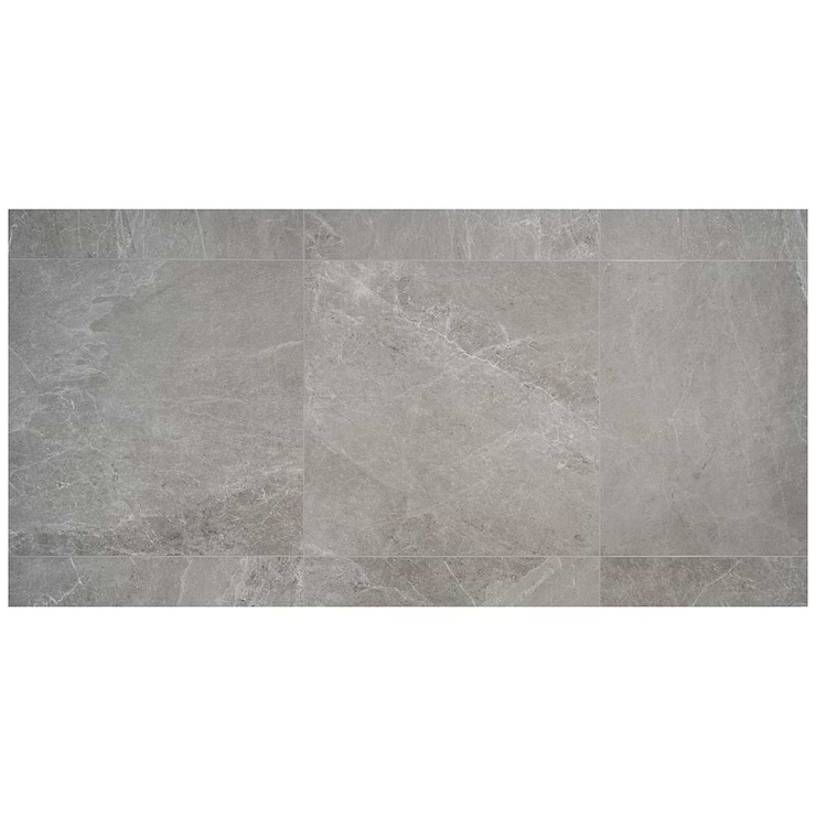 ZenTech Silver Gray 36x36 Matte Porcelain Tile