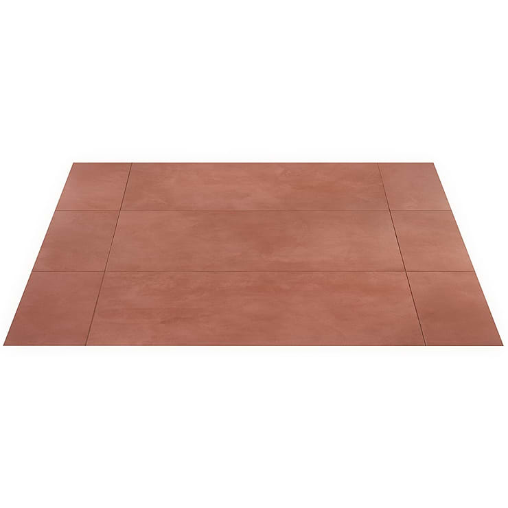 Clay Grace Red 16x32 Tile Matte Porcelain Tile