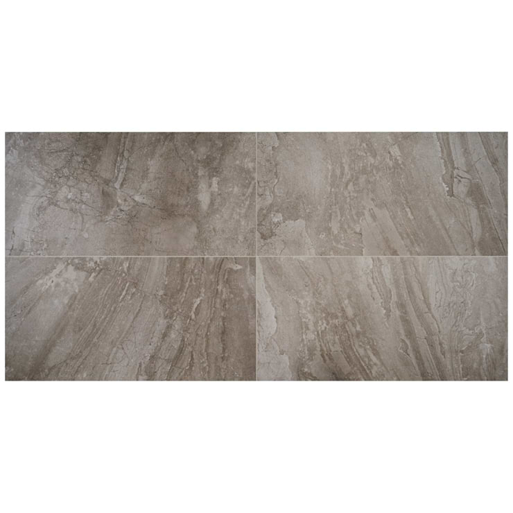 Santo Pearl Gray 24x48 Matte Porcelain Tile