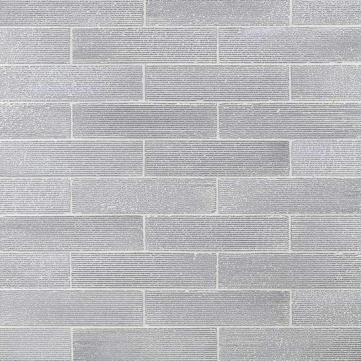 Easton Ridge Textured White 2x9 Handmade Glazed Clay Subway Tile