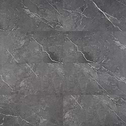 Optoro Chauny Marble Dark Gray 28mil Wear Layer Rigid Core Click 12x24 Luxury Vinyl Tile