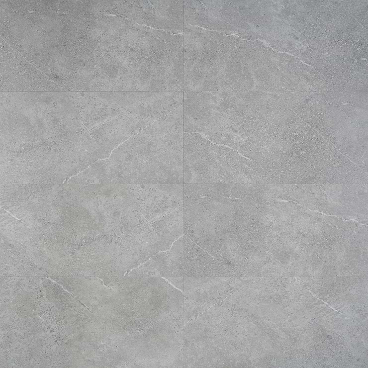 Optoro Juneau Sandstone Medium Gray 28mil Wear Layer 12x24 Rigid Core Click  Luxury Vinyl Tile