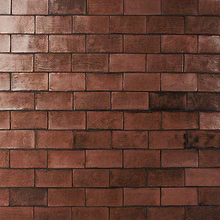 Emery Copper 4x8 Metallic Handmade Crackled Terracotta Subway Tile