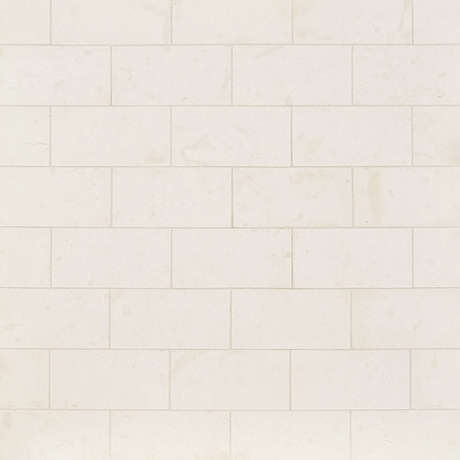 Aero Cream Light Beige 3x6 Honed Limestone Tile