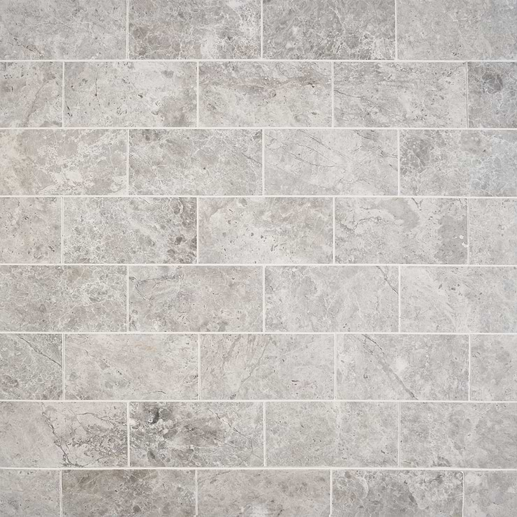 Tundra Gray 3x6 Honed Limestone Tile