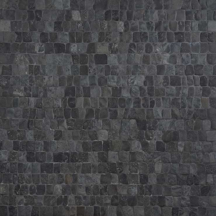 Nature Pathway Alor Black 2" Natural Stone Mosaic Tile