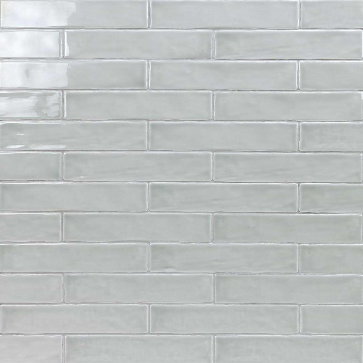 Seaport Chameleon Sage Gray 2x10 Polished Ceramic Subway Wall Tile