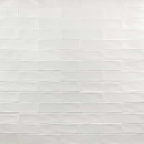 Bayou White 3x12 Matte Ceramic Subway Tile - Sample