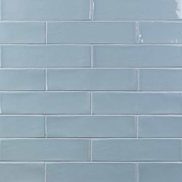 Manchester Blue 3x12 Glazed Ceramic Subway Tile - Sample