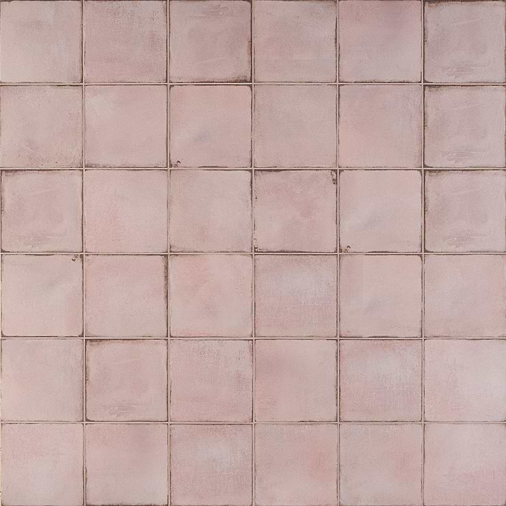 Los Lunas Pink Rose 8x8 Matte Porcelain Tile