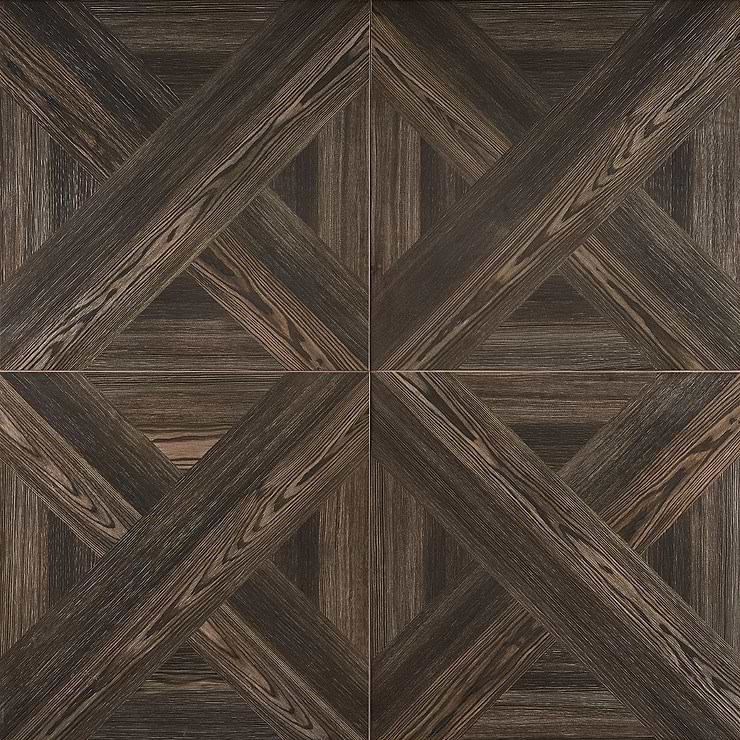 Barberry Decor Tabacco 24x24 Matte Wood Look Porcelain Floor and Wall Tile