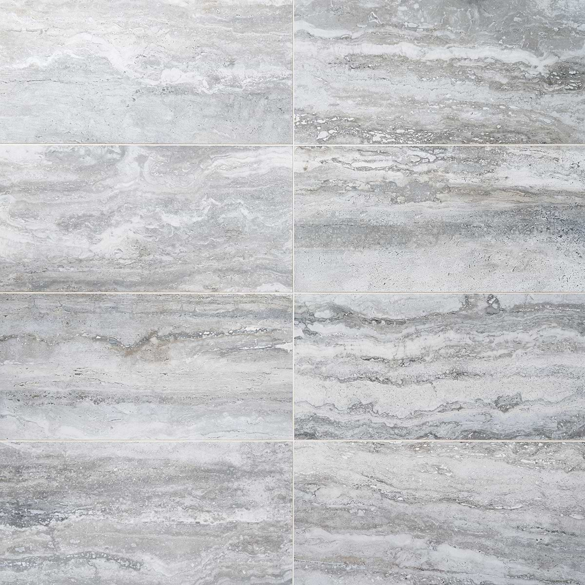 Basic Travertine Sky 12x24 Matte Porcelain Tile