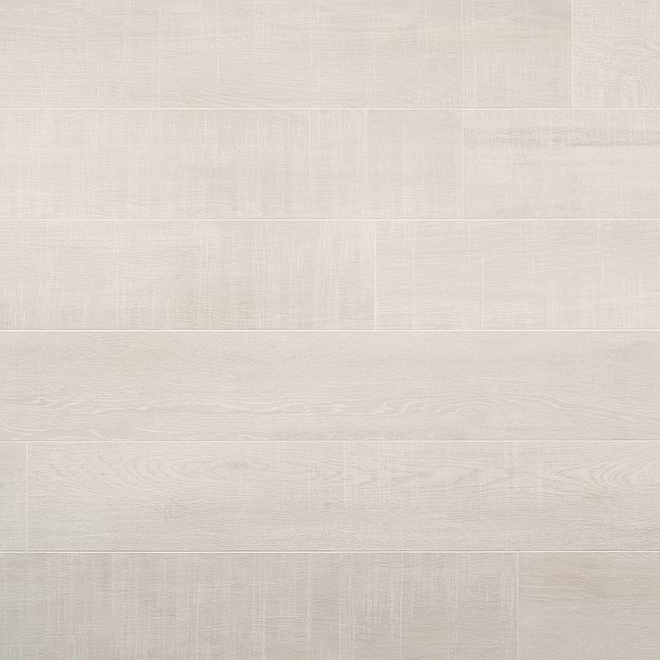 Silkwood White 8x48 Matte Porcelain Wood Look Tile