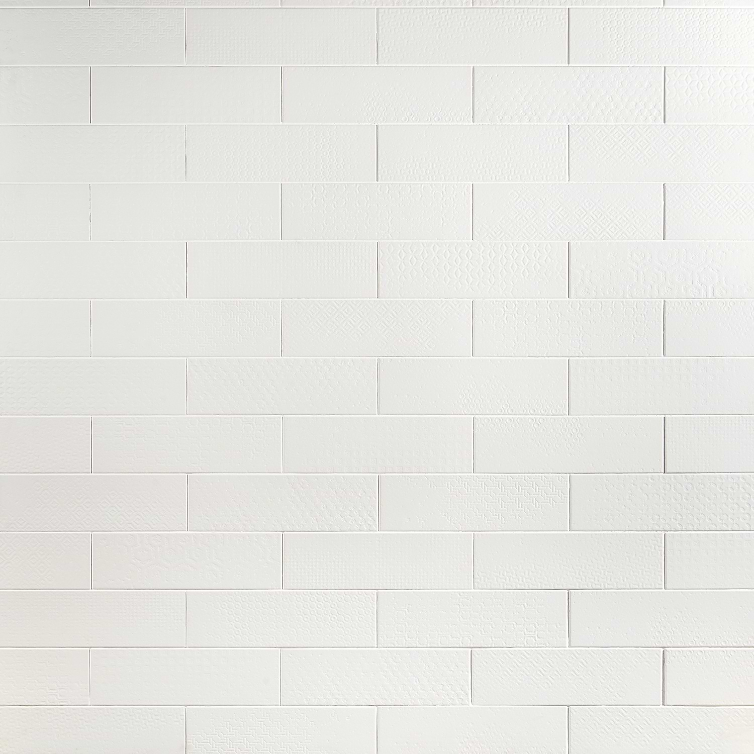 Tessuto White 4x12 Porcelain Matte Subway Tile for Wall & Floor