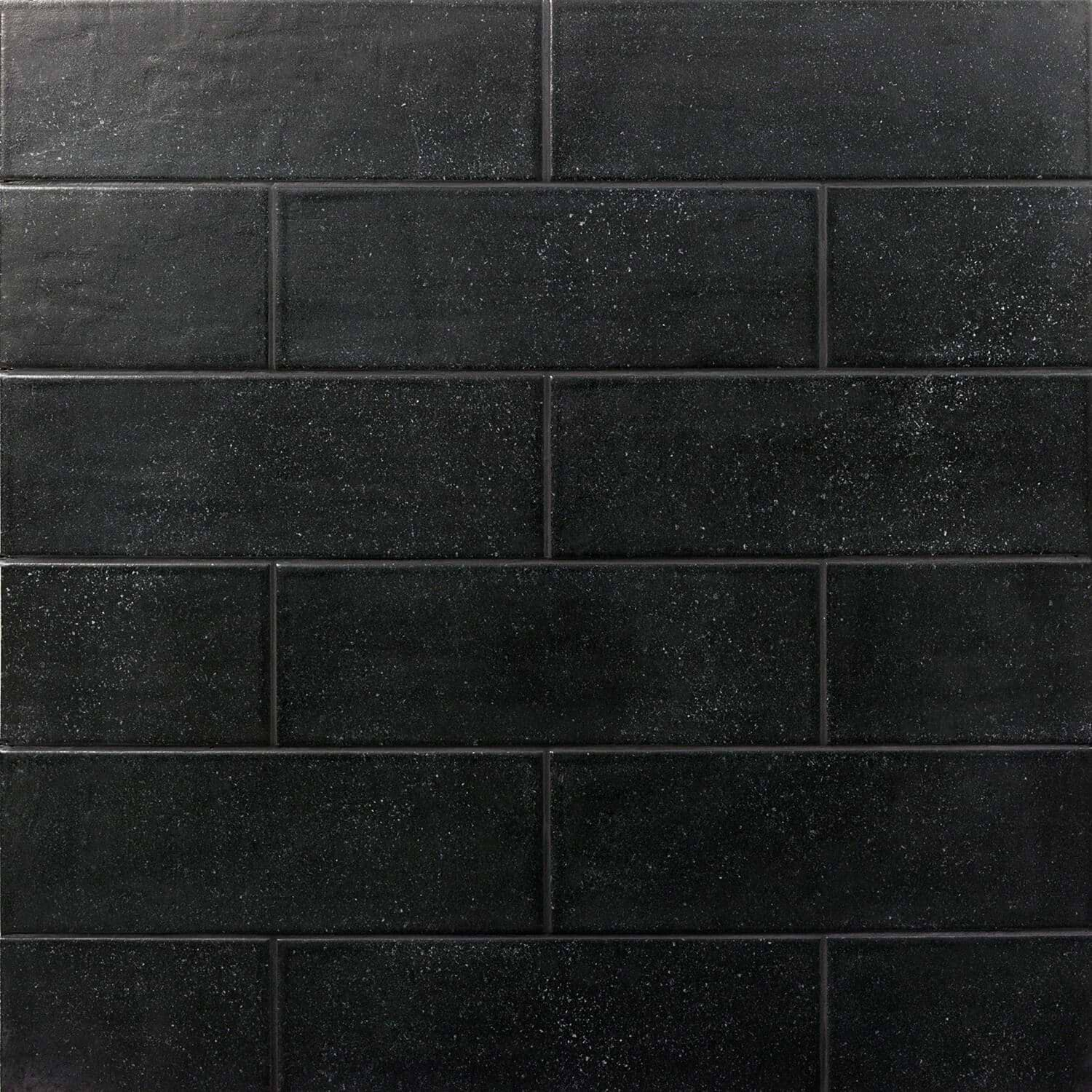 Diesel Camp Rock Black 4x12 Matte Ceramic Subway Tile