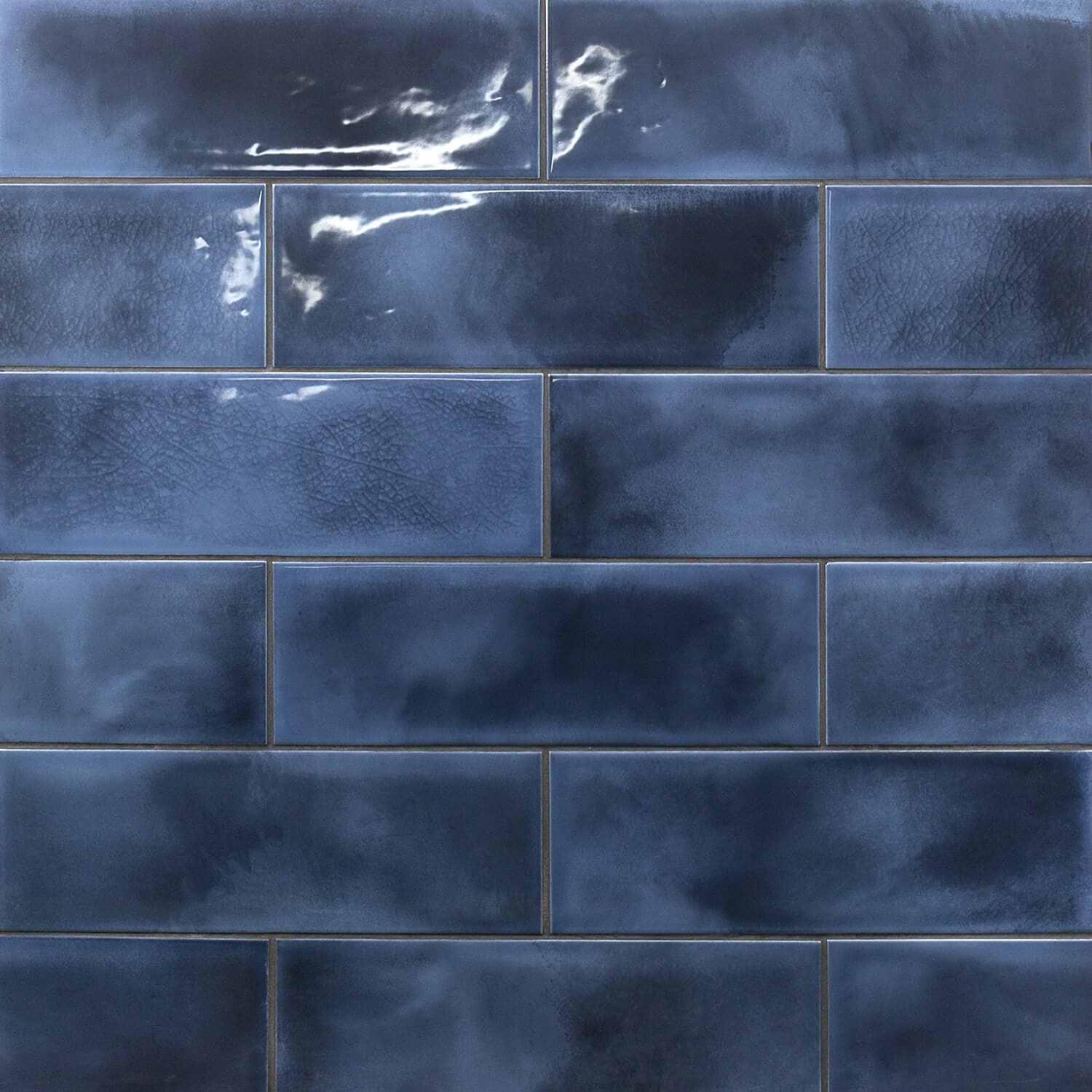 Diesel Camp Smoke Blue 4x12 Glossy Ceramic Subway Tile