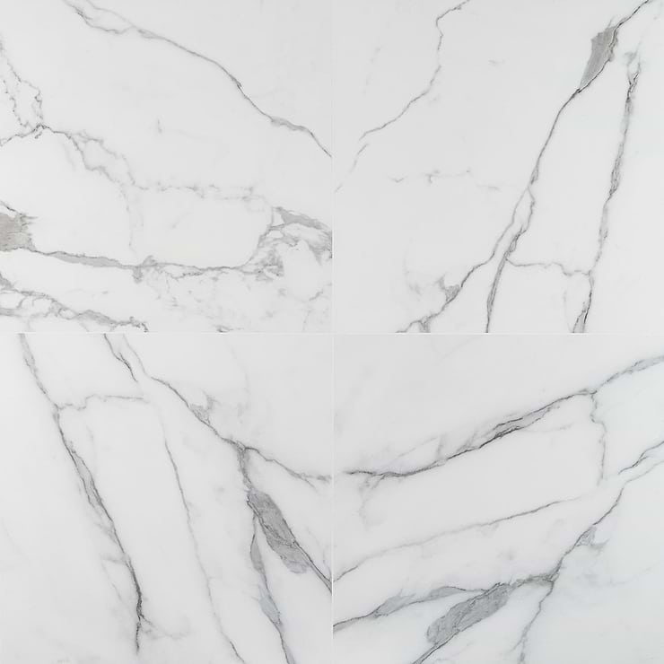 DreamStone Statuario Valley 24x24 Matte Porcelain Tile