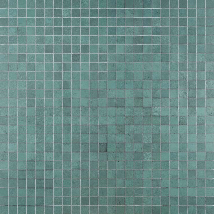 Bond Viridum Green 2x2 Matte Porcelain Mosaic Tile