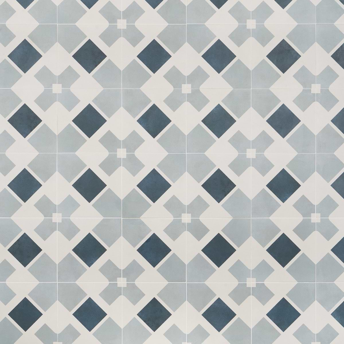 Lapaz Cross Blue 9x9 Matte Porcelain Tile