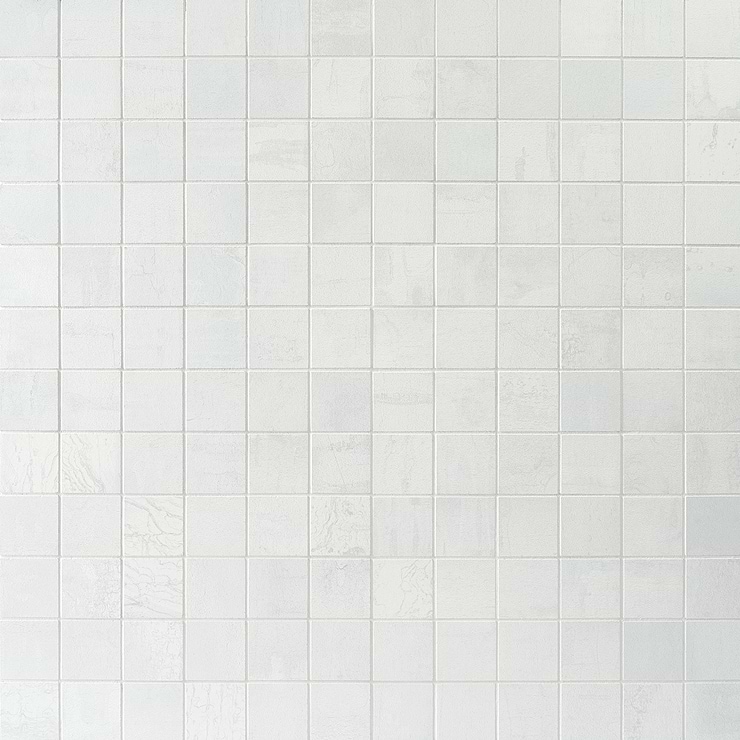 Angela Harris Inspira Light Silver 2x2 Matte Porcelain Mosaic Tile
