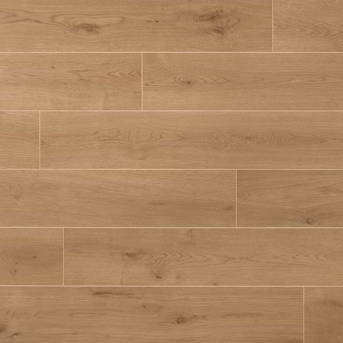 Oaktree Natural Copper Brown 8x48 Wood Look Matte Porcelain Tile