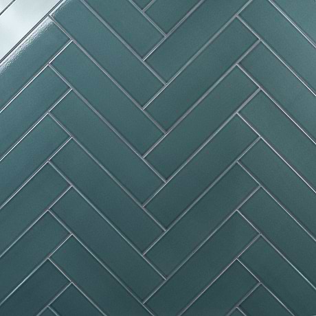 Colorplay Emerald Green 4.5x18 Crackled Glossy Ceramic Tile