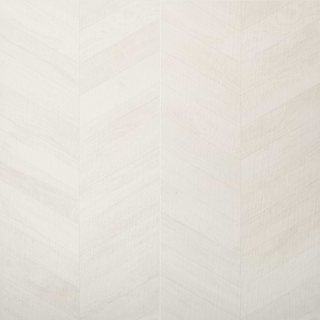 Kenridge Chevron White 24x48 Wood Look Matte Porcelain Tile