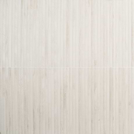 Kenridge Ribbon White 24x48 Wood Look Matte Porcelain Tile