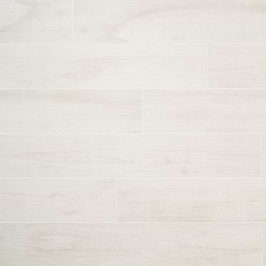 Kenridge White 8x48 Wood Look Matte Porcelain Tile