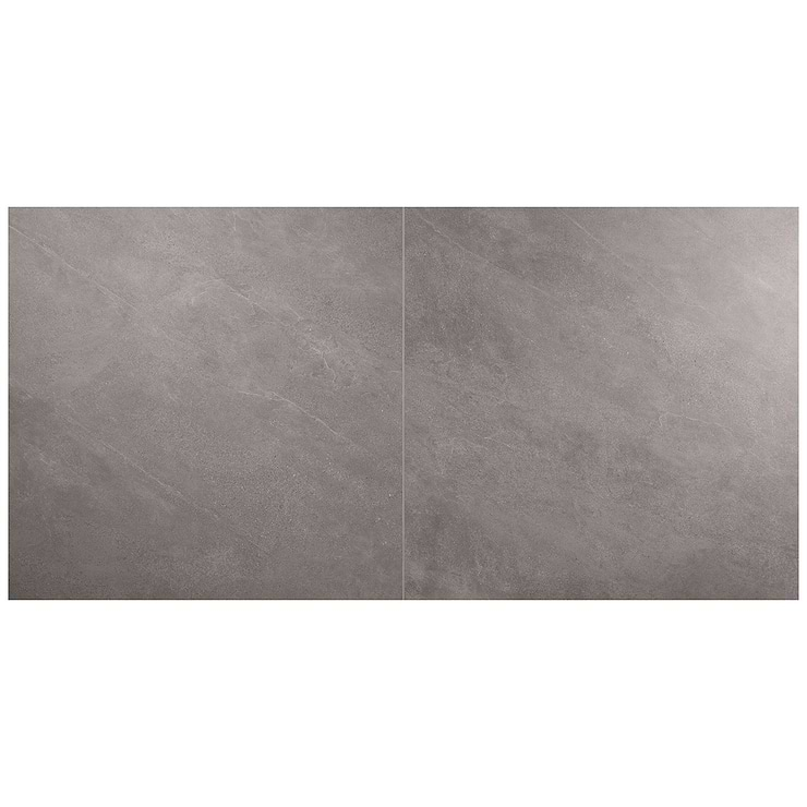 Era Slate Gray 48x48 Limestone Look Matte Porcelain Tile