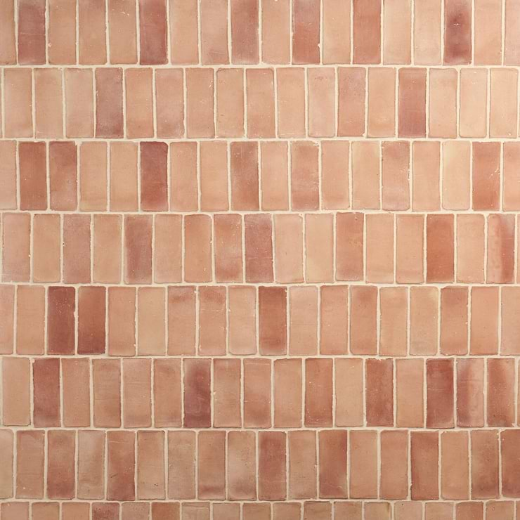 Terra Villa Sand Beige 2x6 Matte Presealed Genuine Terracotta Tile