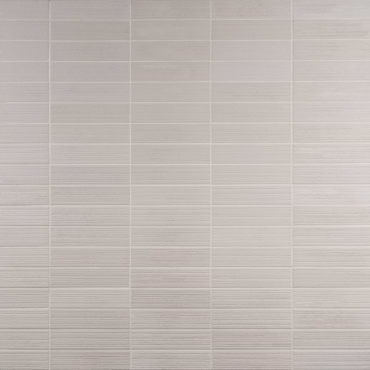 Charlotte Silver Gray 3x10 Textured Matte Ceramic Subway Tile