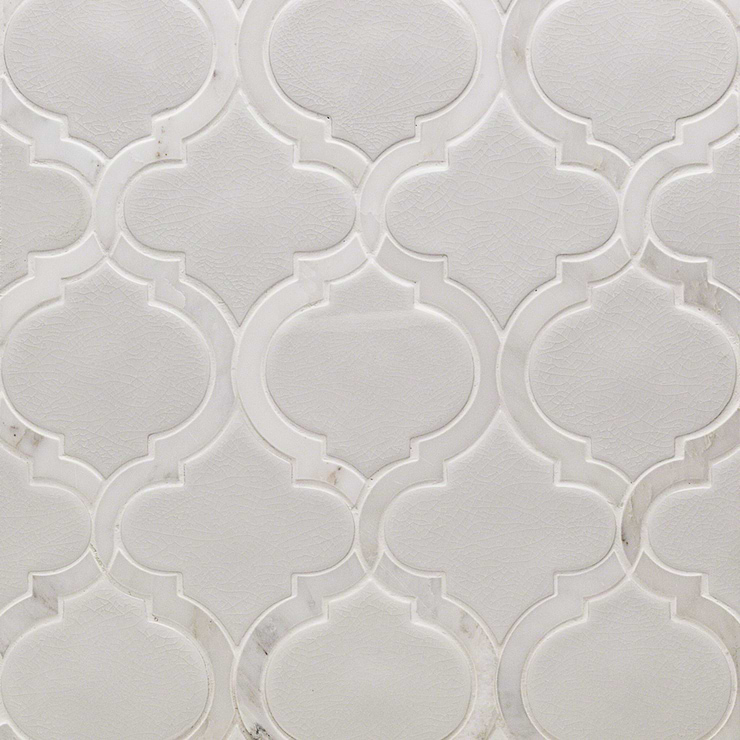 Crackled Ceramic Tile for Backsplash