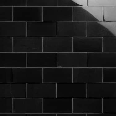 Nero Marquina Black 3x6 Polished Marble Subway Tile