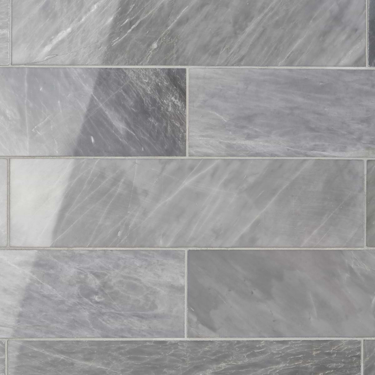 Buy Earth Gray 3x12 Polished Marble Tile | TileBar.com