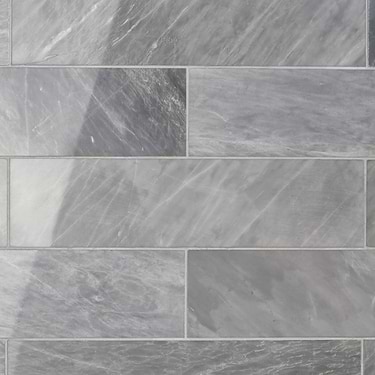 Earth Gray 3x12 Polished Marble Subway Tile