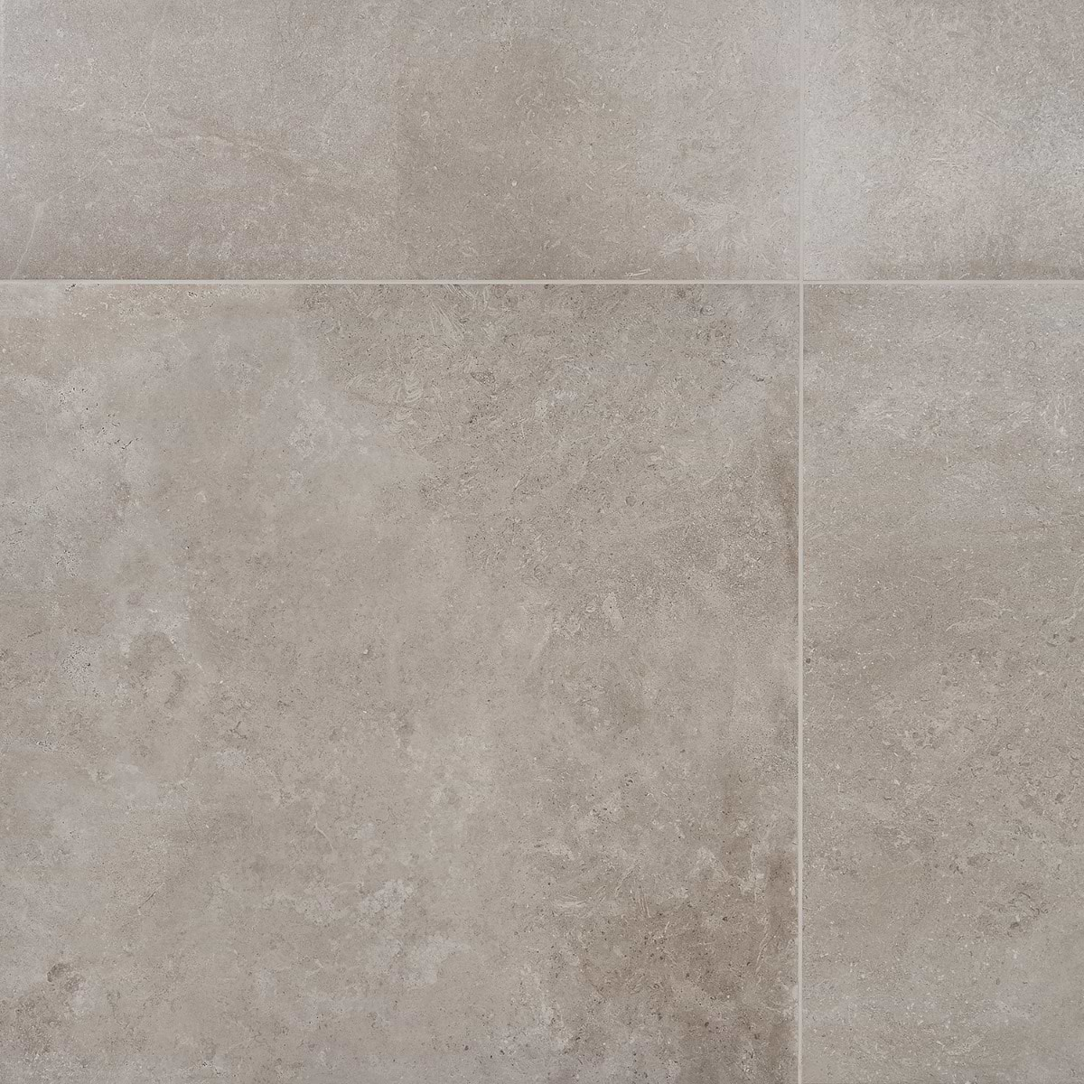 Saint Remy Grigio Gray 36x36 Limestone Look Semi-Polished Porcelain Tile