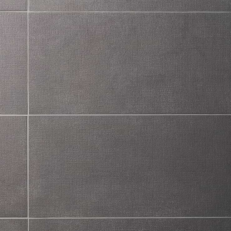 NewTech Antracite Gray 12x24 Double Loaded Grip Porcelain Tile