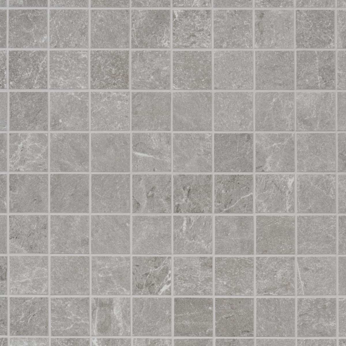 ZenTech Silver Gray 2x2 Matte Porcelain Mosaic Tile