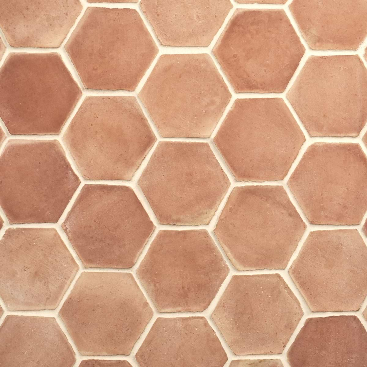 Terra Villa Sand Beige 4" Hex Matte Terracotta Tile